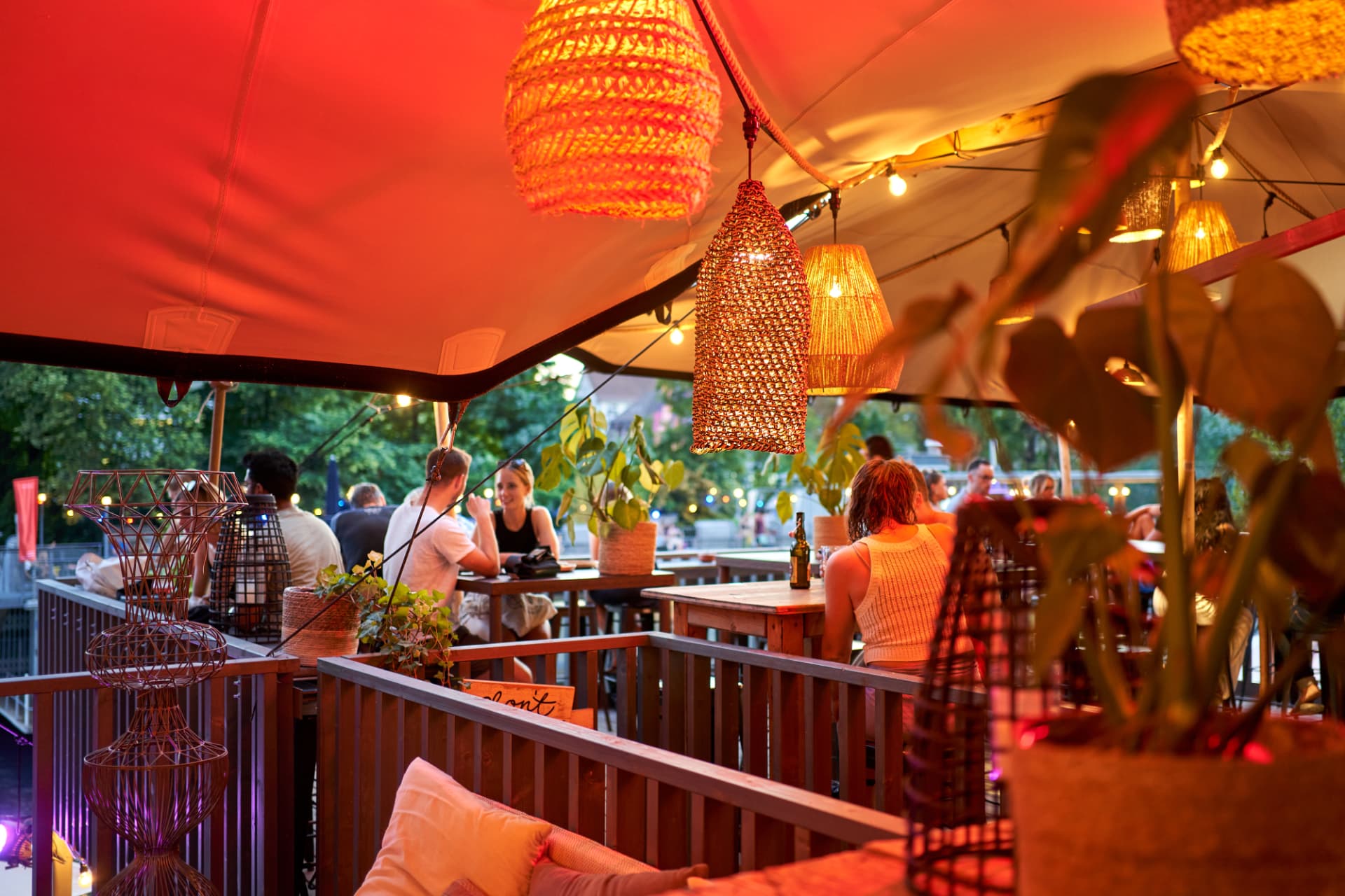 Terrassenlampen im GUMP
